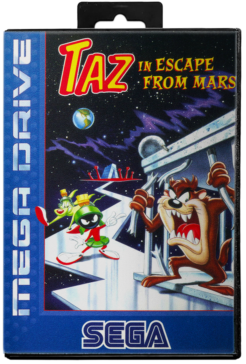 Taz in Escape from Mars